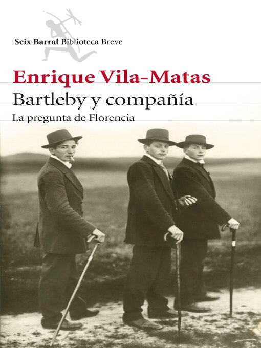 Détails du titre pour Bartleby y compañía par Enrique Vila-Matas - Liste d'attente